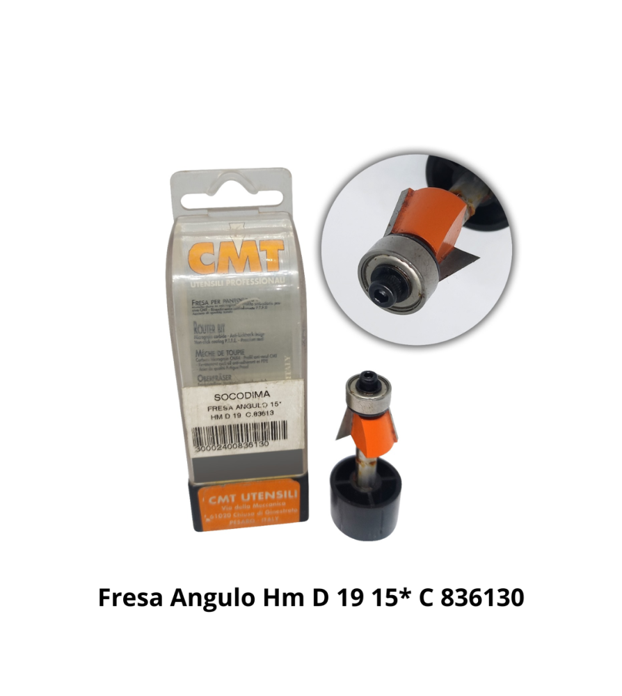 Fresa Angulo Hm D 19 15* C 836130