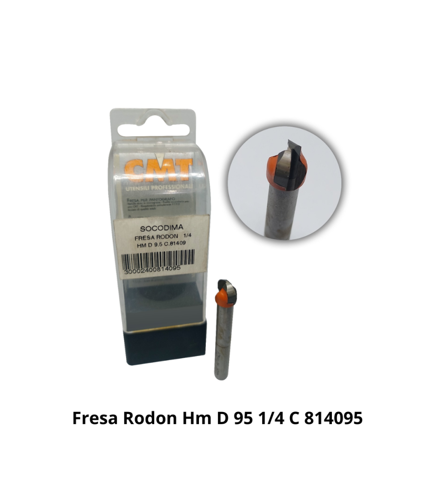 Fresa Rodon Hm D 95 1/4 C 814095
