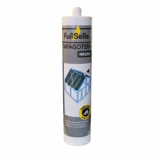 SILICONA FULLSELLO TAPAGOTERA NEGRO 290 ML BAJO LL