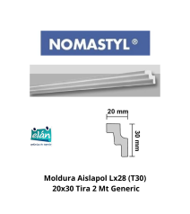 Moldura Aislapol Lx28 (t30)...