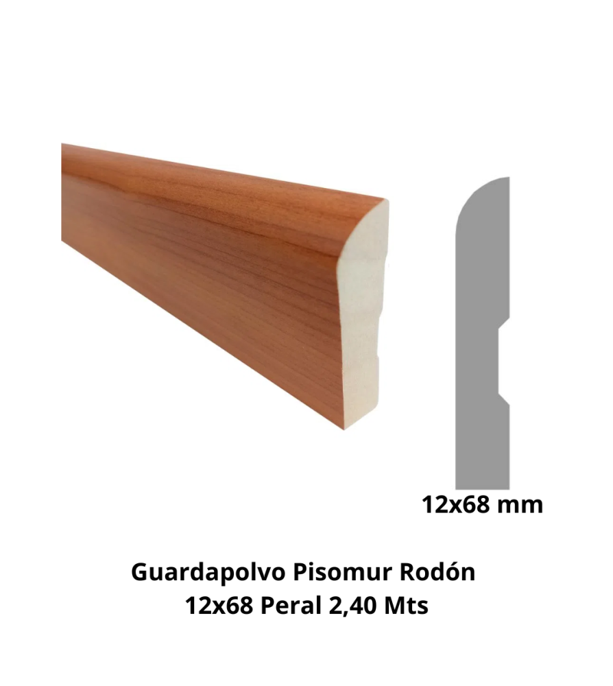 Guardapolvo Pisomur Rodon 12x68 Peral 2,40 Mts