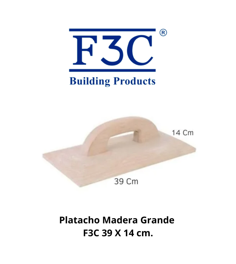 Platacho Madera Grande F3c39 X 14