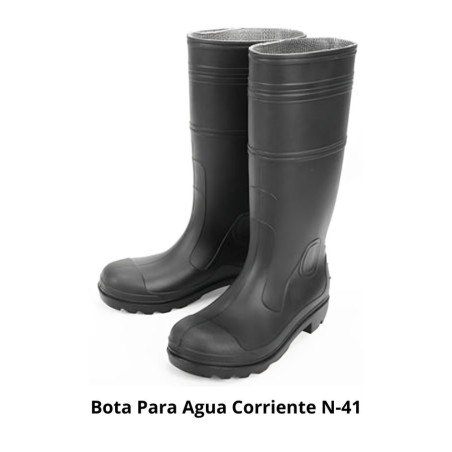 BOTA PARA AGUA CLACK BULL CORRIENTE DE GOMA N-41