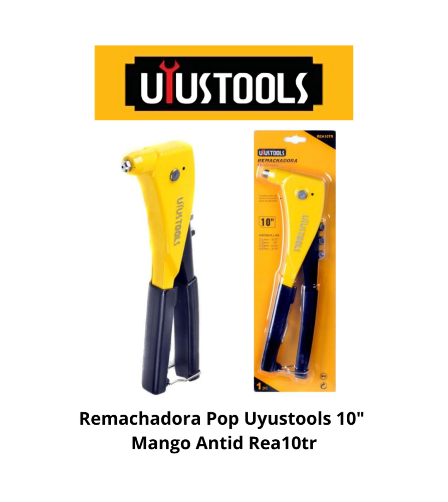 Remachadora Pop Uyustools 10" Mango Antid Rea10tr