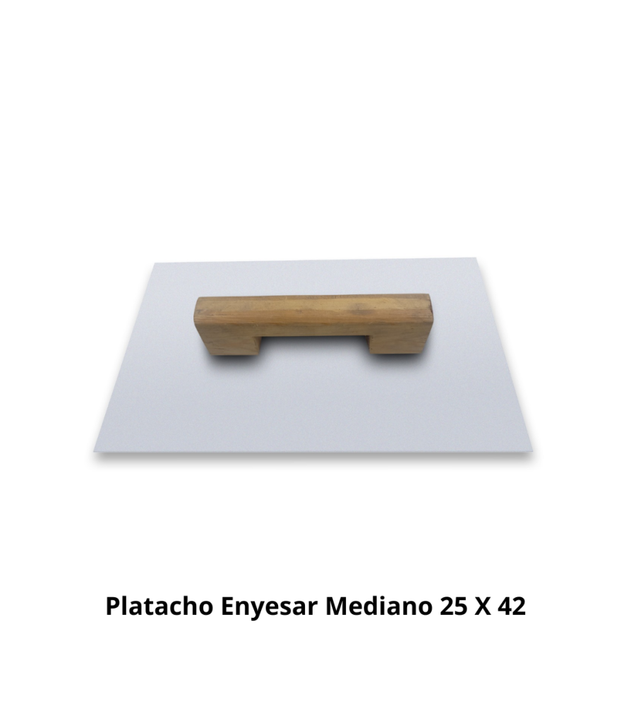 Platacho Enyesar Mediano 25 X 42