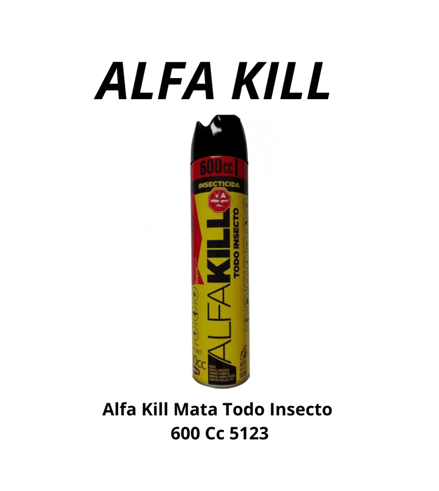 Alfa Kill Mata Todo Insecto 600 Cc 5123