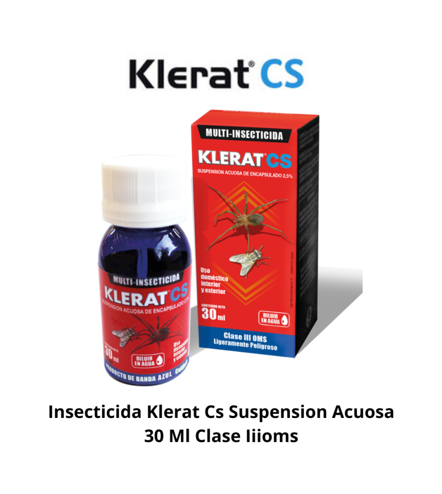 Insecticida Klerat Cs Suspension Acuosa 30 Ml Clas