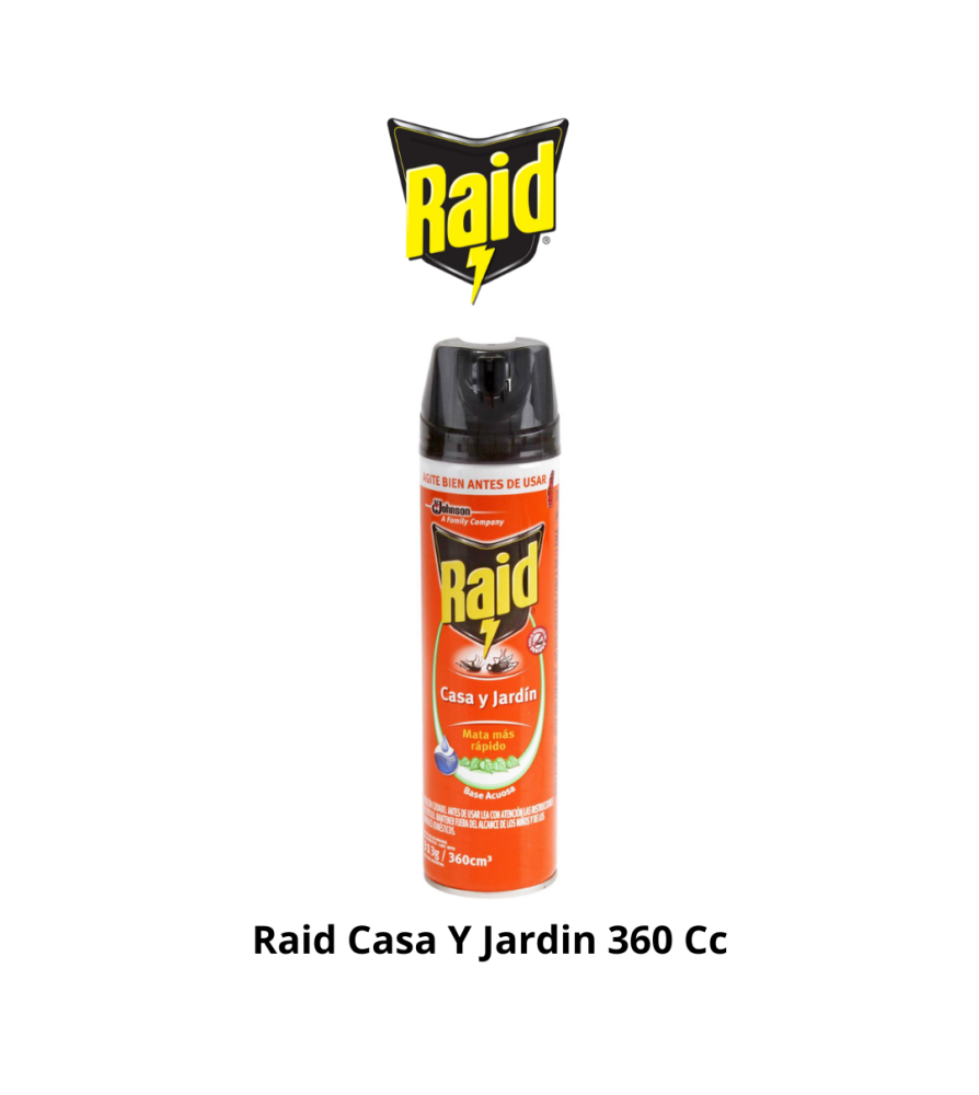 Raid Casa Y Jardín 360 Cc