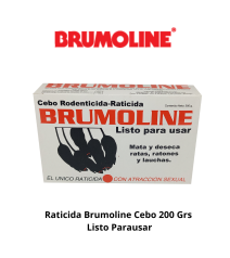 Raticida Brumoline Cebo 200...