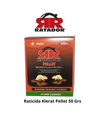 Raticida Ratador Pellet 50 Grs