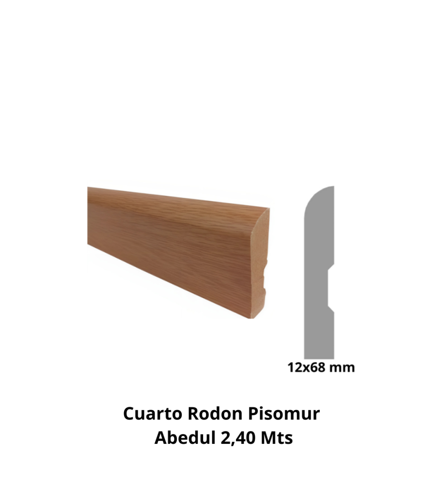 Cuarto Rodon Pisomur Abedul 2,40 Mts