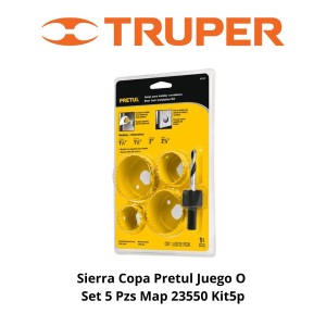 SIERRA COPA PRETUL JUEGO O SET 5 PZS MAP 23550 KIT