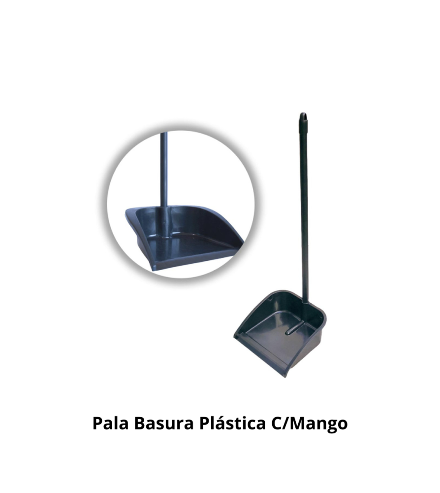 Pala Basura Plastica C/mango