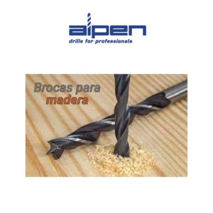 BROCA P/MADERA ALPEN HSS 8,0 MM 900406/62008