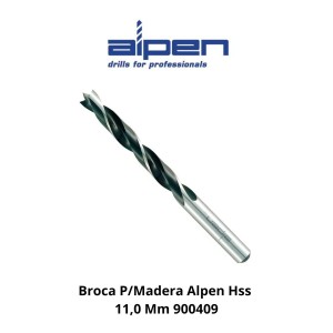 BROCA P/MADERA ALPEN HSS 11,0 MM 900409