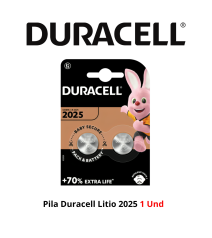 Pila Duracell Litio 2025 1 Und