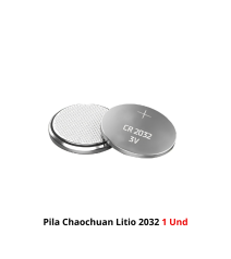 Pila Chaochuan Litio 2032 1...