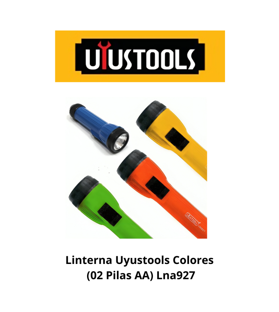 Linterna Uyustools Colores (02 Pilas Aa) Lna927