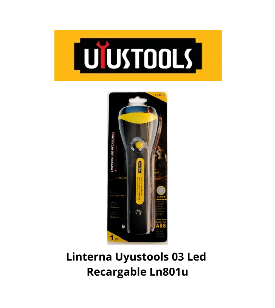 Linterna Uyustools 03 Led Recargable Ln801u