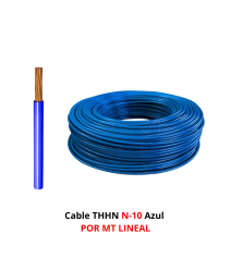 Cable Thhn N-10 Azul