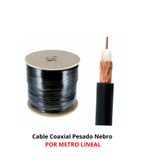 Cable Coaxial Pesado Mt Negro
