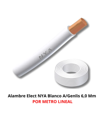 Alambre Elect Nya Blanco...