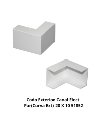 Codo Exterior Canal Elect...