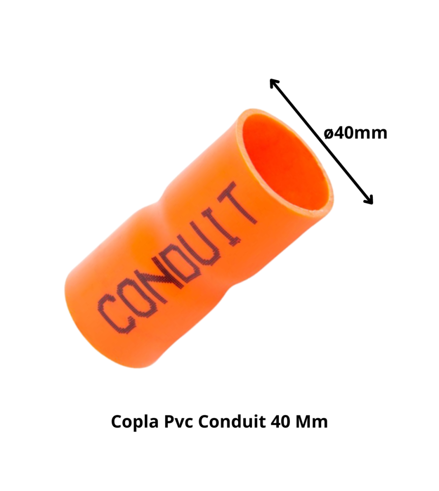 Copla Pvc Conduit 40 Mm