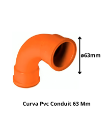 Curva Pvc Conduit 63 Mm