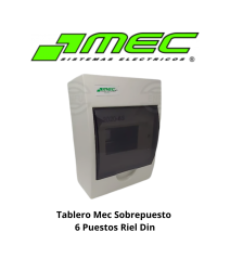 Tablero Mec Sobrepuesto 6...