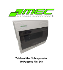 Tablero Mec Sobrepuesto 10...