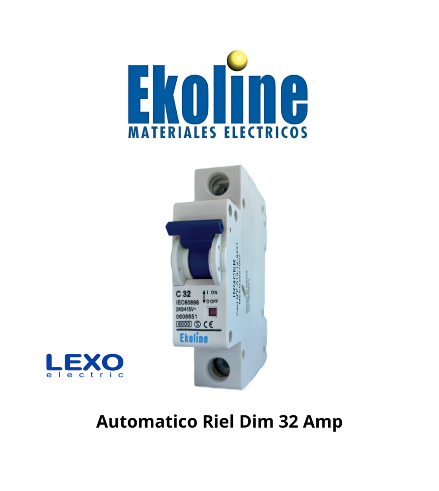 Automatico Riel Dim 32 Amp