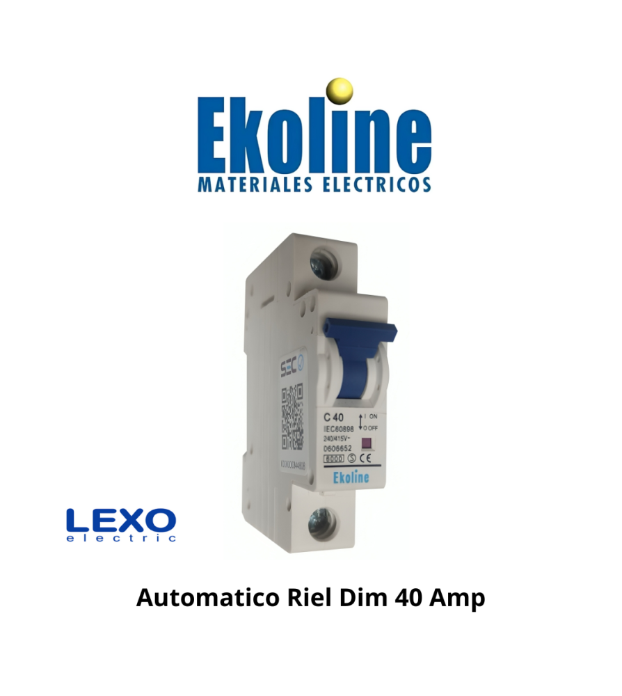 Automatico Riel Dim 40 Amp