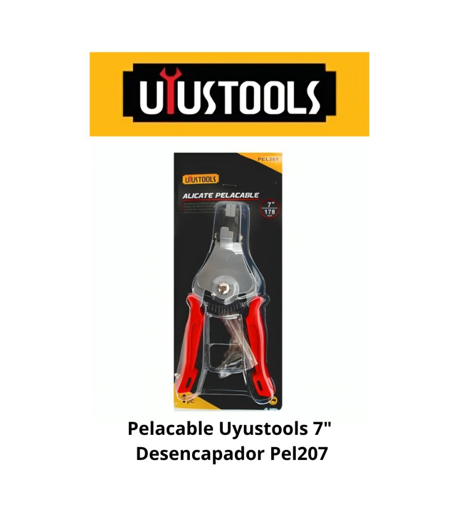Pelacable Uyustools 7" Desencapador Pel207
