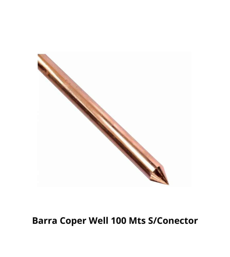 Barra Coper Well 100 Mts S/conector