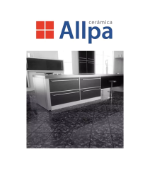 Ceramica Allpa 36x36 Gema Azabache V/mt (2,68) 20