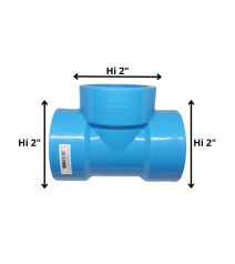 Tee Pvc Hi Presion 2 X 2 X 2"