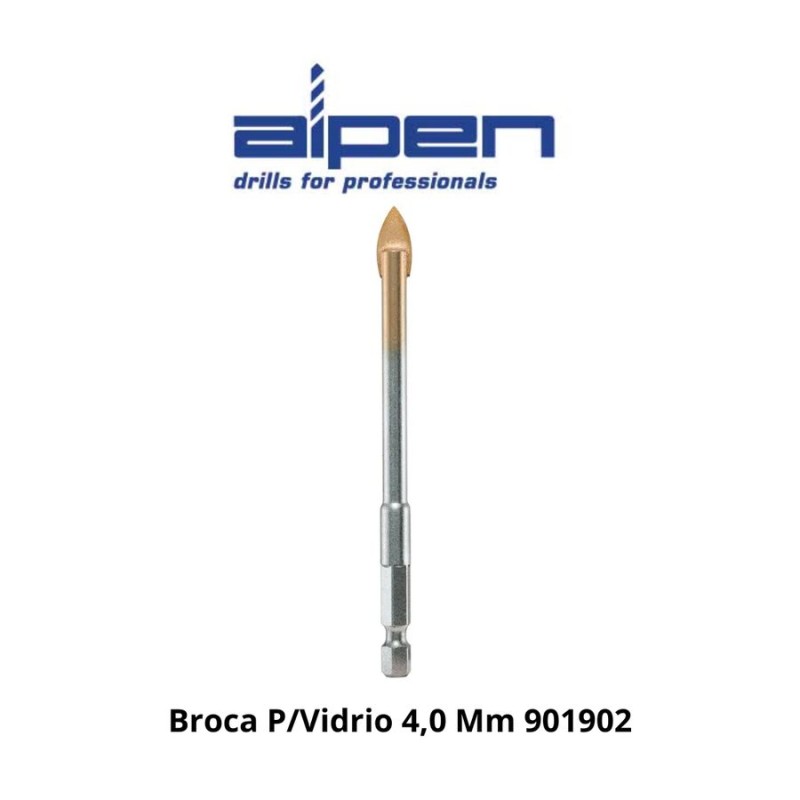 BROCA P/VIDRIO 4,0 MM 901902