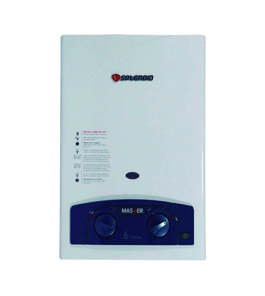 Calefont Splendid Master Ionizado 06 Lts