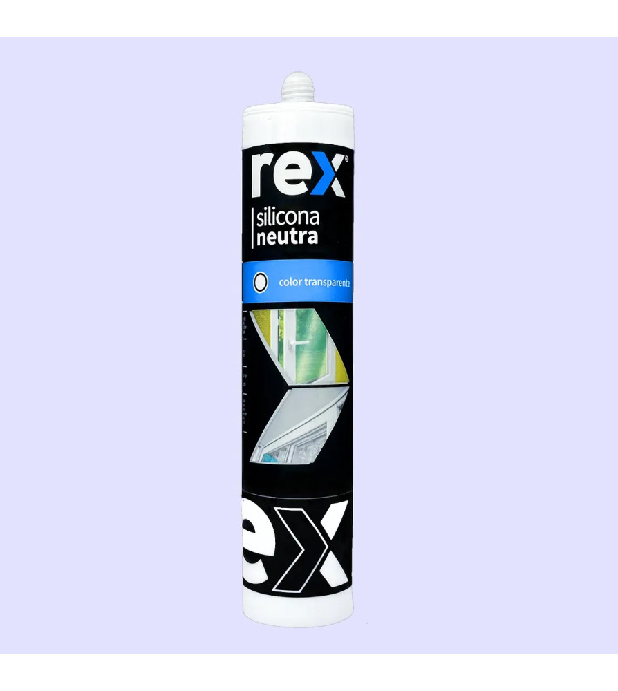 Silicona Rex Neutra Transparente Tapagote 300 Ml
