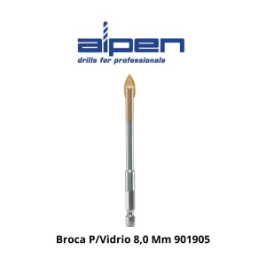 BROCA P/VIDRIO 8,0 MM 901905-6080