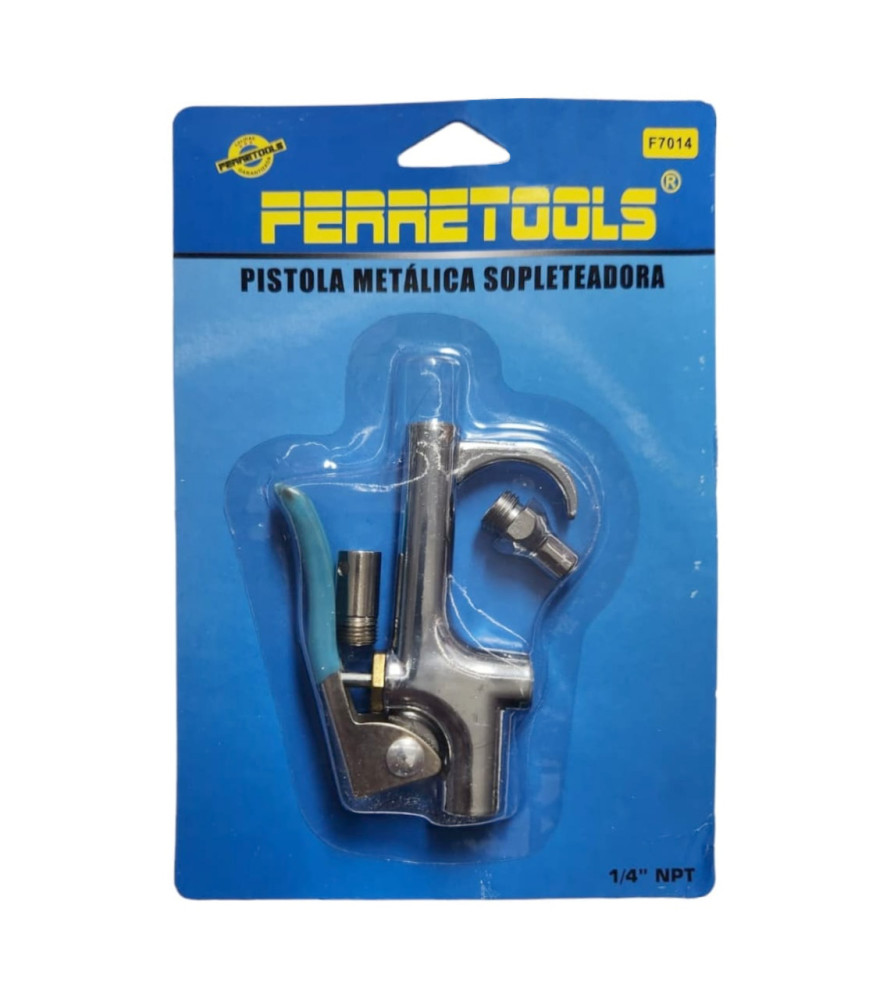 Pistola Sopleteadora Ferretools Metalica F7014