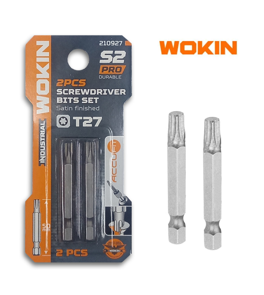 Punta Atornillador Wokin Torx 50mm T27 2 Pcs