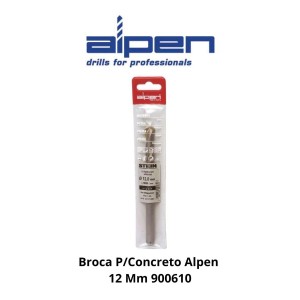 BROCA CONCRETO ALPEN ECEF SUPER 12,0 MM 900610/241