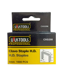 Grapas Uyustolls 08 Mm Caja 1000 Unidades Cxg1208