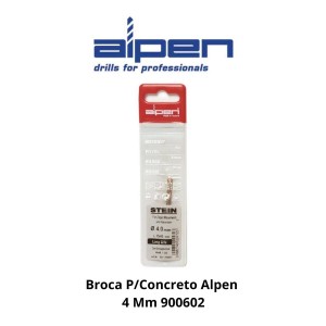 BROCA CONCRETO ALPEN ECEF SUPER 4,0 MM900602/240