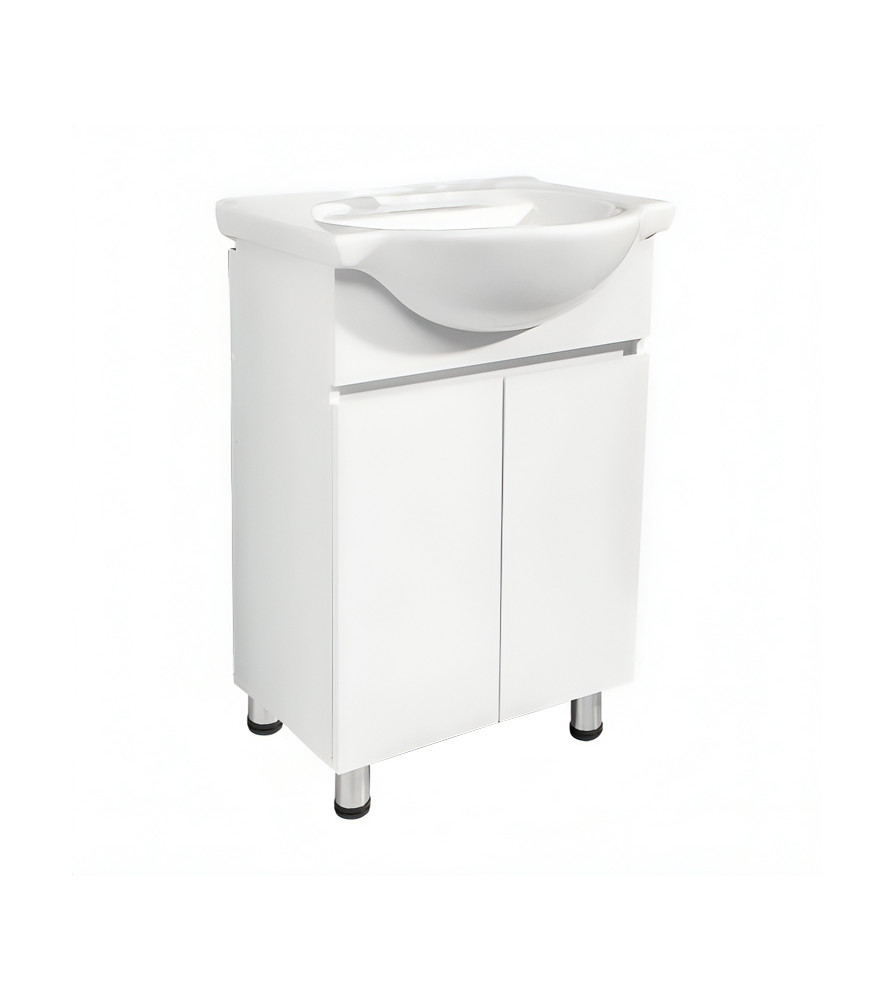 Mueble Parma C/lavamano Blanco Desague + Sifon + M