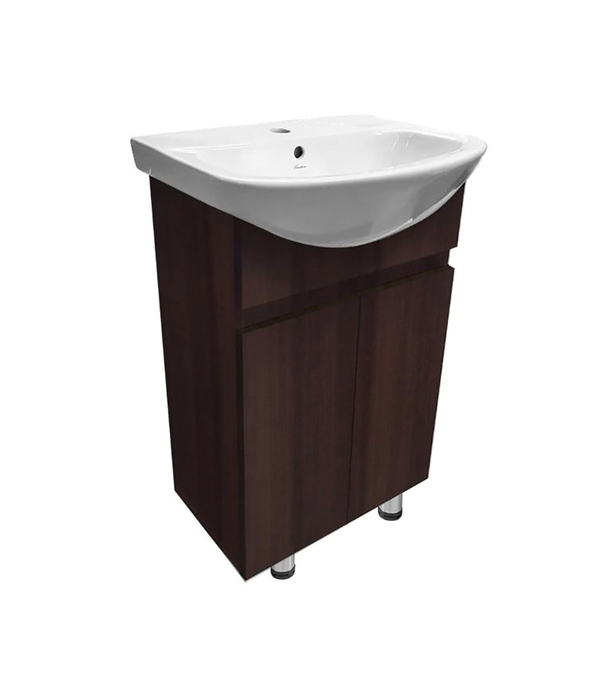 Mueble Parma C/lavamano Wengue Desague + Sifon + M