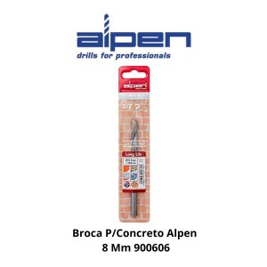 BROCA CONCRETO ALPEN ECEF SUPER 8,0 MM 900606/240