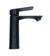 MONOMANDO PLUMBER QUEENS LAVATORIO NEGRO MATE